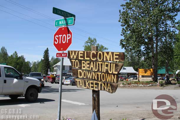 Time to turn onto Main Street.