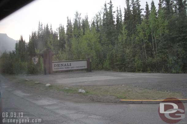 On the way out I turned back to get a clear picture of the sign (well through rain water on the window).  It was 10:30pm.