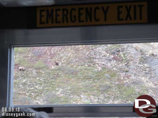 A wider shot in the bus to give an idea of what I was shooting through.  