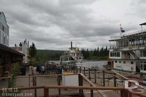 We went on the Discovery 3 the large boat.  Behind it the Discovery 2.