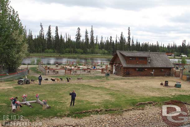 We next pulled up to the Susan Butcher Kennels (she was the first woman to win the Iditarod