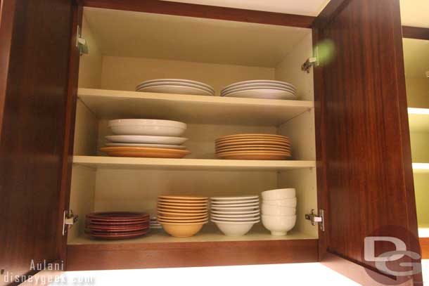 A look in the cupboard.