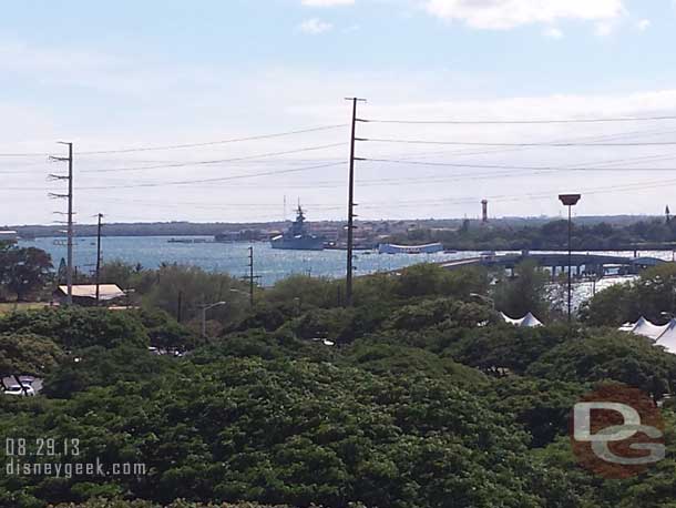 Speaking of Pearl Harbor.. the Arizona Memorial and USS Missouri.