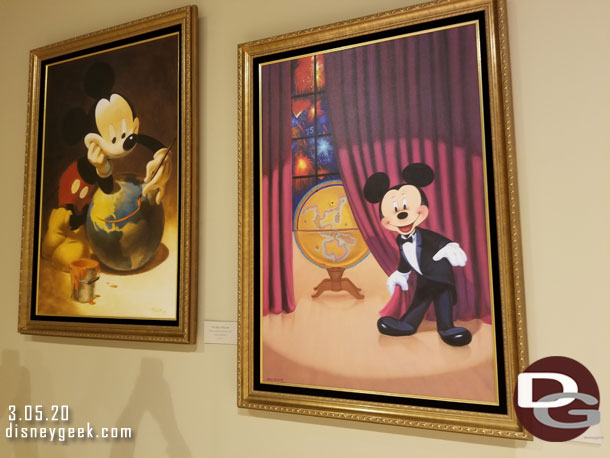 A couple of Mickey's Official Portraits.