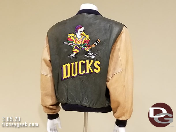 Coach Bombay from the Mighty Ducks worn by Emilio Estevez