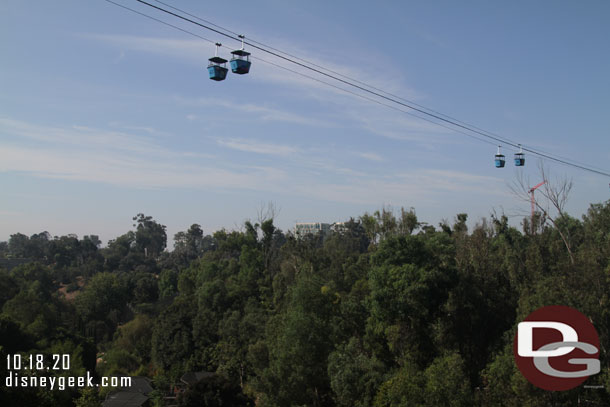 The Skyfari was running but the combination of not being able to take a stroller onboard and it not running where we wanted to go meant we were planning to skip it today.