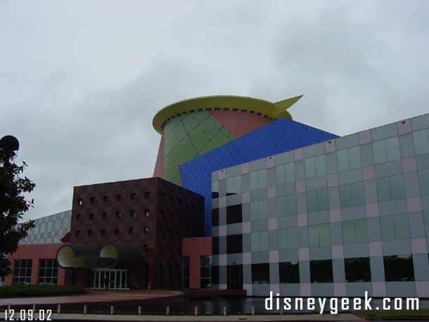 A couple shots of the Team Disney Building, located near Downtown Disney.