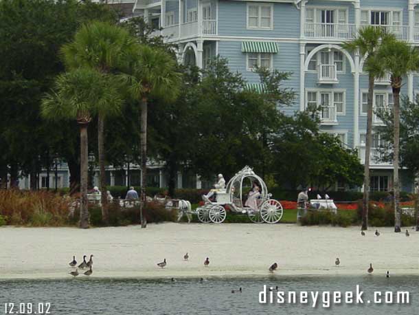 A wedding at the Beach Club