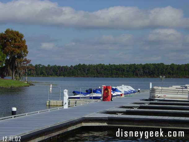 They had some SeaDoos (sp?) out at the Contemporary marina.  I did not see any out on the lake though.