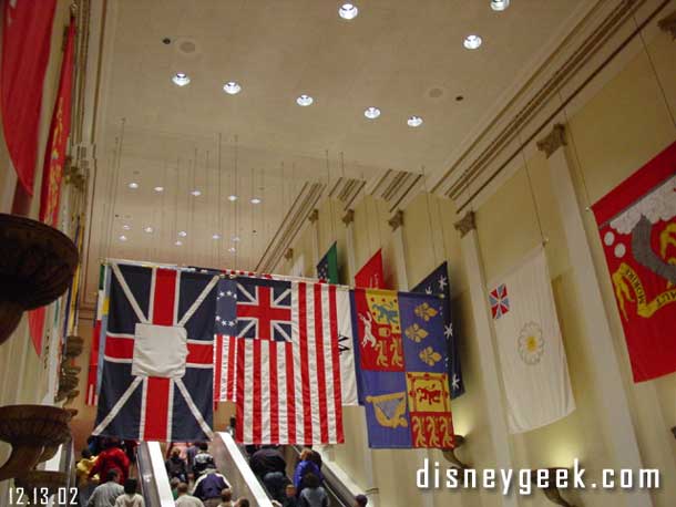 The hall of Flags