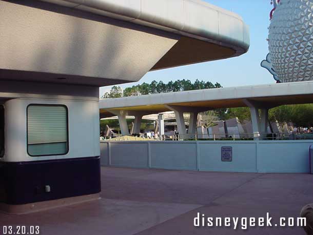 EPCOT is a little further along with some open..