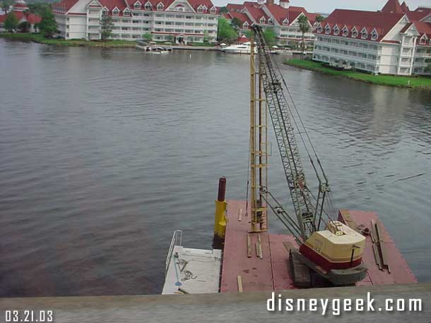 I have shots of the dock in a later day.