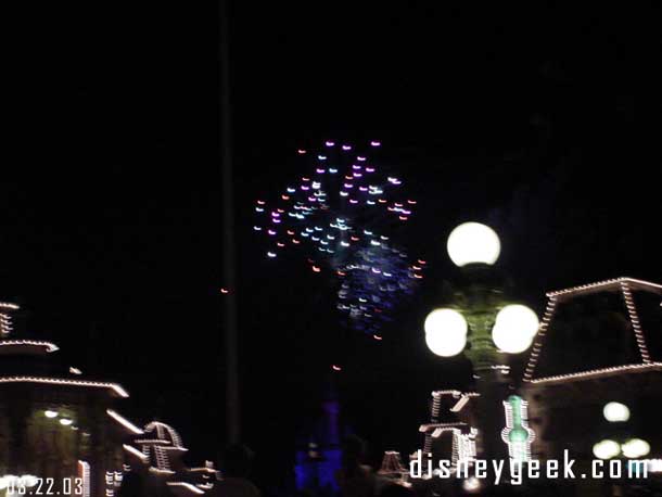 The MK fireworks..