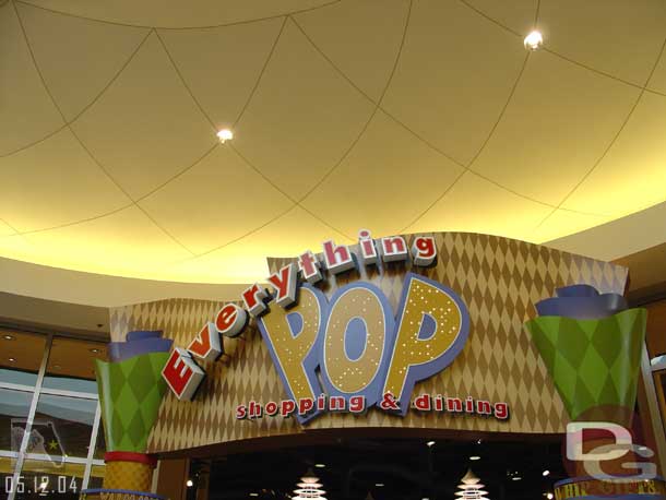 We started off by checking into the Pop Century Resort for three nights.