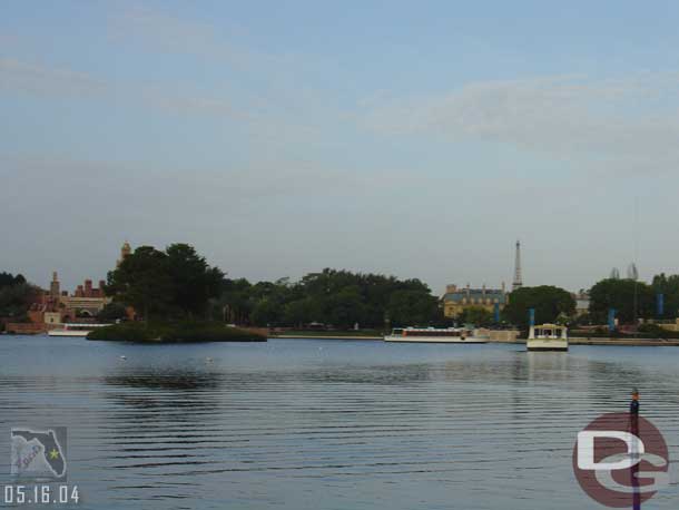 Started off the day with a fishing excursion out of the Beach Club and it headed for EPCOT