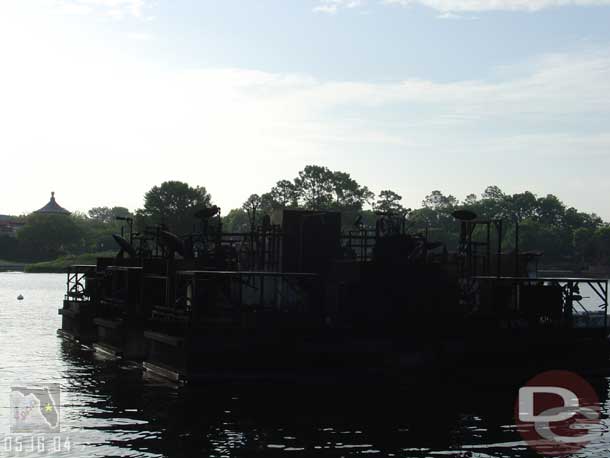 We spent some time out around the Inferno Barge, no fish for me, but great pictures.