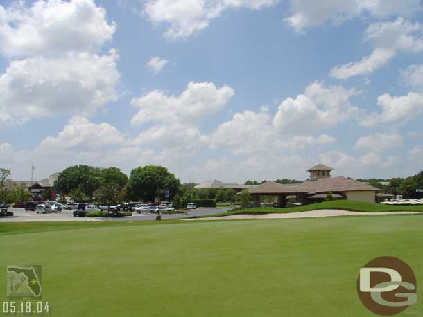 Approaching the new clubhouse