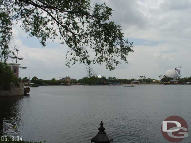 Another look across the lagoon from further along our Journey