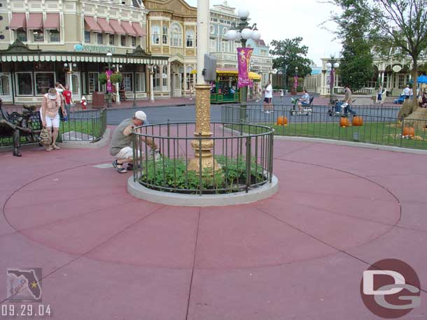 I like Disneylands flag area lot more.. with the rose garden