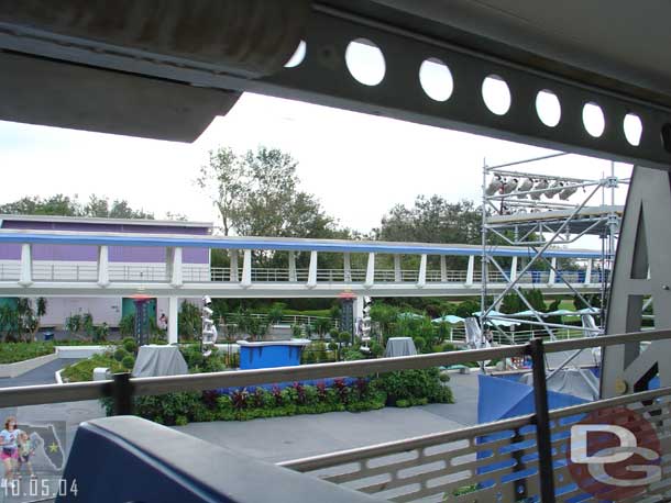 A temporary stage in tomorrowland since the other one was taken down