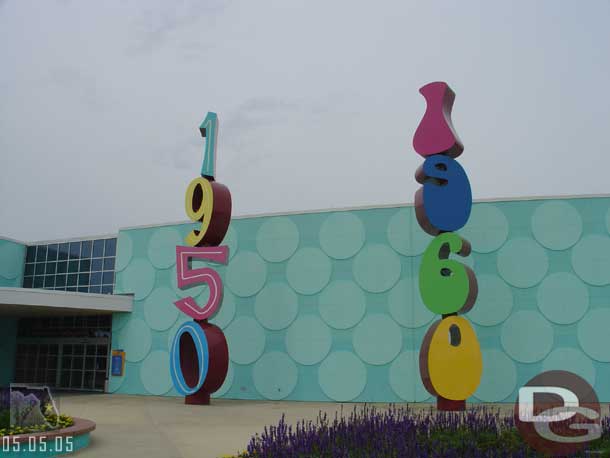 Time to check into Pop Century, the decade signs are back up