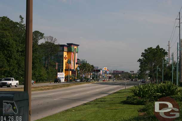 Looking North on 535