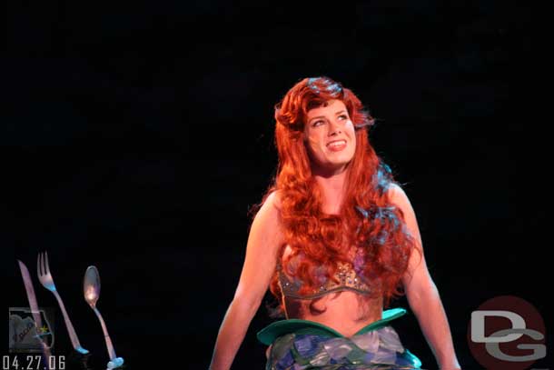 A couple Voyage of the Little Mermaid shots..