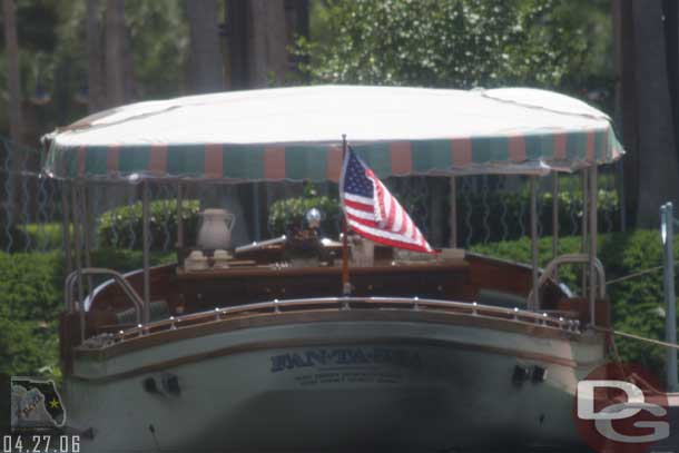 First time I have seen this boat.. it was set up for a private, catered event.  We saw about a half dozen people board.