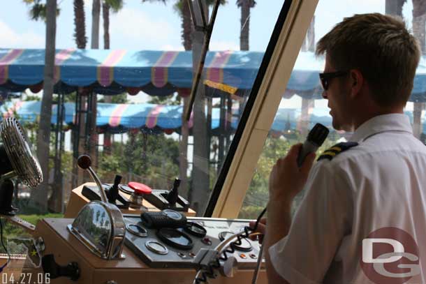 Notice the Cell Phone on the control console. They were using that over the radios to communicate with the other boats.