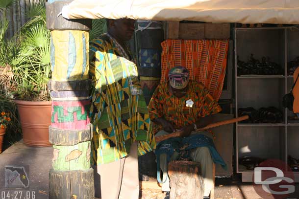 A wood carver