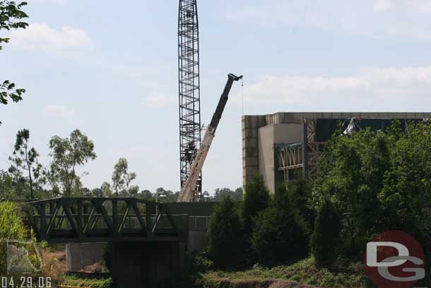 Work on the Theater in the Wild continues