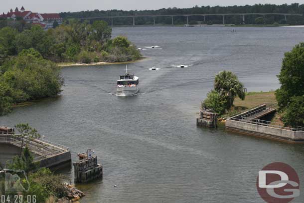 Next up the Magic Kingdom.. here is a shot from the monorail