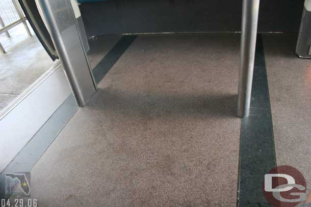 Kind of interesting a monorail with no carpet