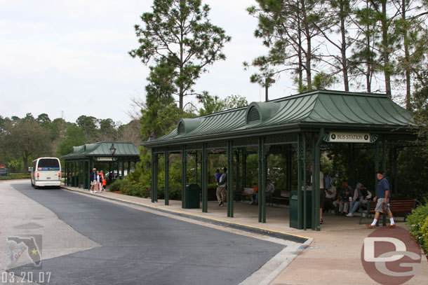 The French Quarter bus stops