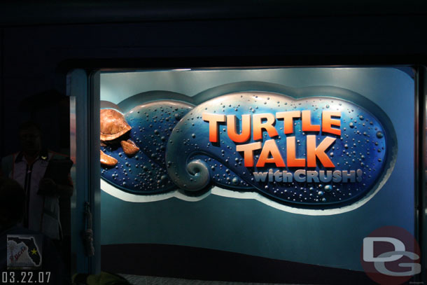The new entrance to Turtle Talk