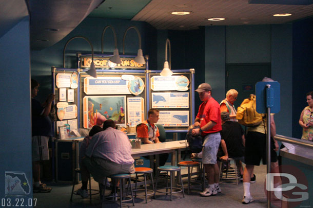 The kidcot stop looked to be more popular this trip than what we saw in December