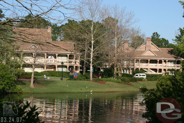 The Aligator Bayou buildings
