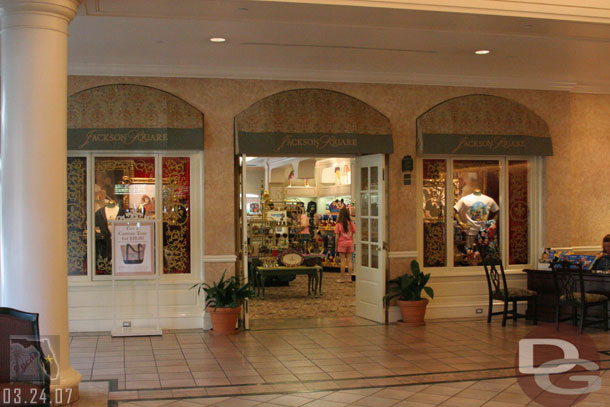 Here are some shots of this resorts lobby area