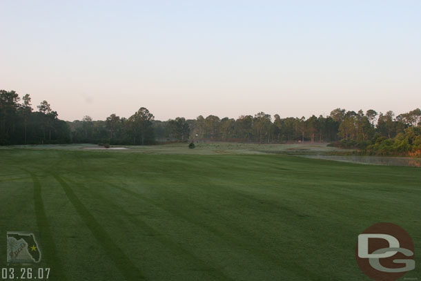 We start off this morning playing Eagle Pines, which according to the CMs at the course will be closed in August.