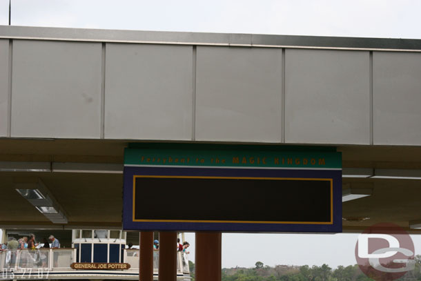 Noticed this sign at the MK ferry dock, has it been there for a while or is it new?