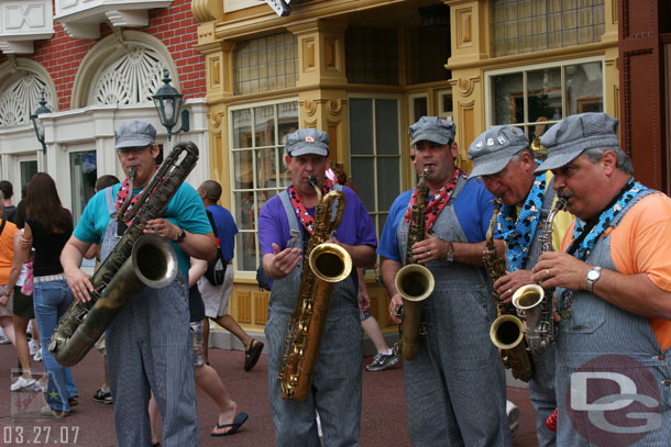 Saw this group again while heading down Main Street