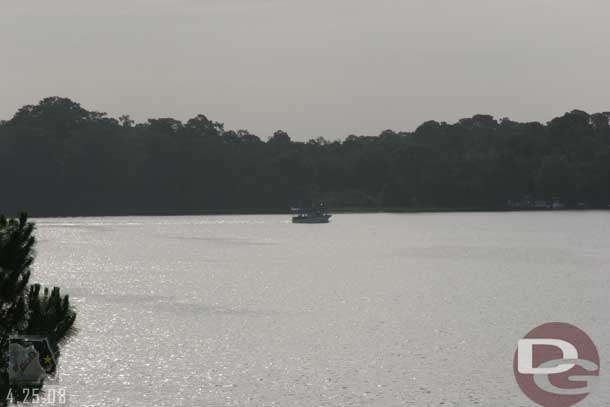 A look out to Bay Lake from one of our rooms