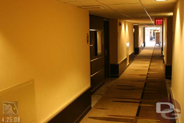 A look down the hallway