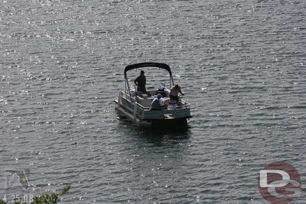 A fishing excursion out on the lake