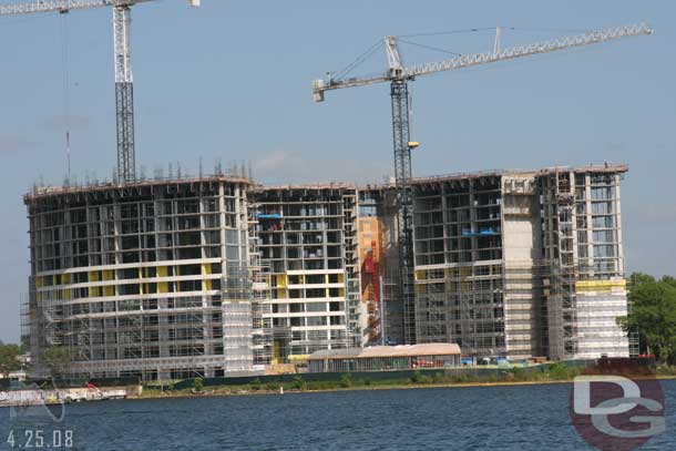 The new tower from Bay Lake