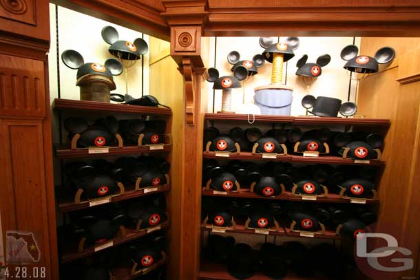 The hat shop on Main Street has a build your own ears option