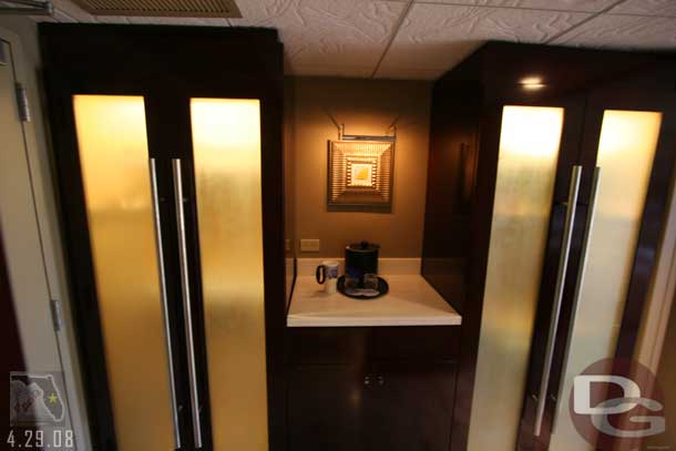 The closets