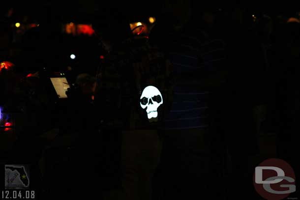 An light up skull they were selling outside.. its mouth moved