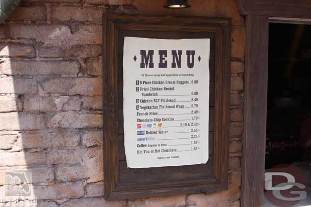 The Menu...