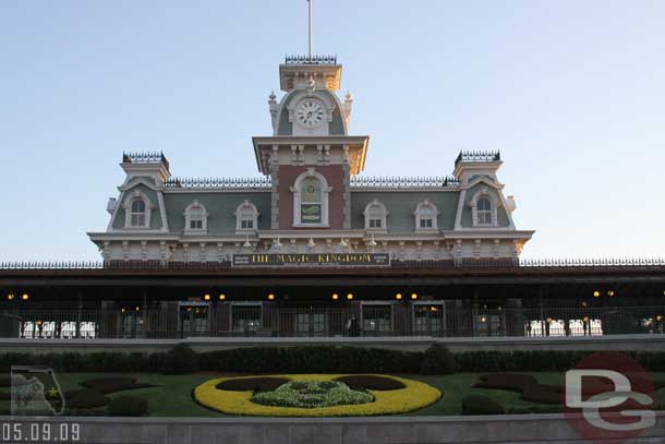 For the tour we met in front of the Magic Kingdom